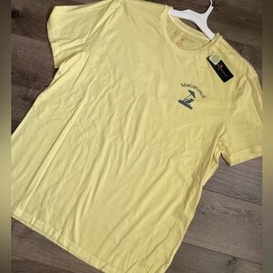 Margaritaville Men’s Yellow Tee Shirt NWT Size X-Large Jimmy Buffett